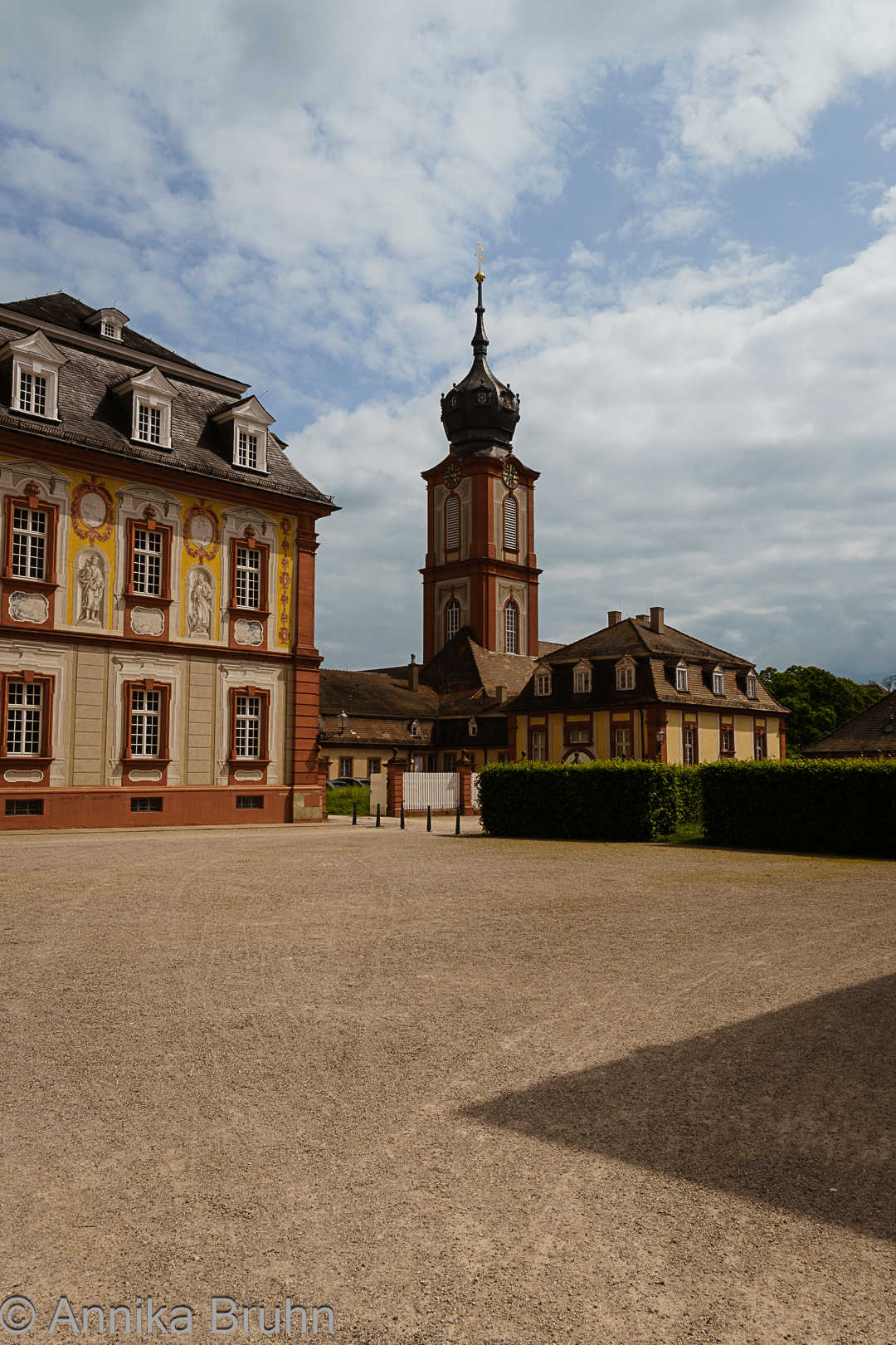 Schloss Bruchsal, Seitenturm